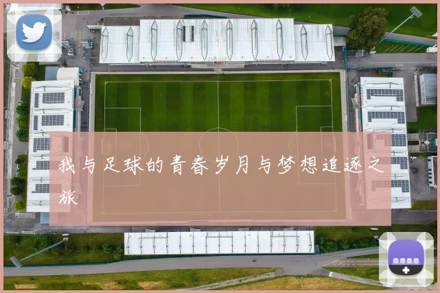 我与足球的青春岁月与梦想追逐之旅